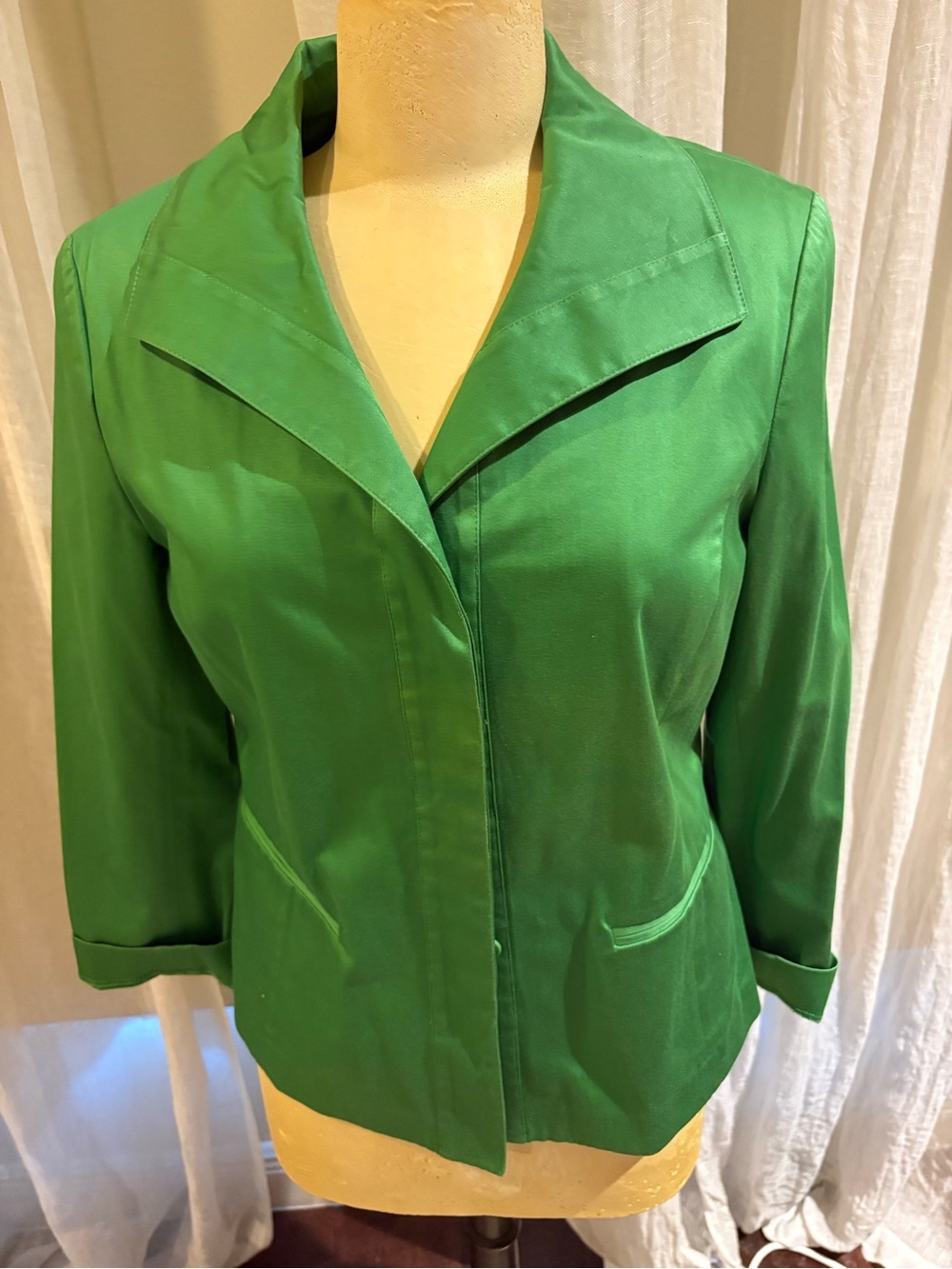 Lafayette 148 New York Emerald Green Tailored Jacket